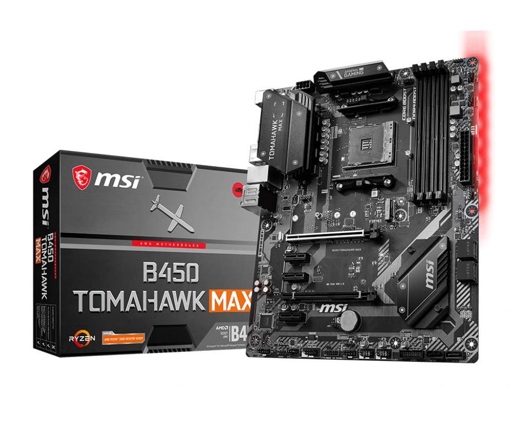 MSI B450 Tomahawk MAX Gaming Motherboard