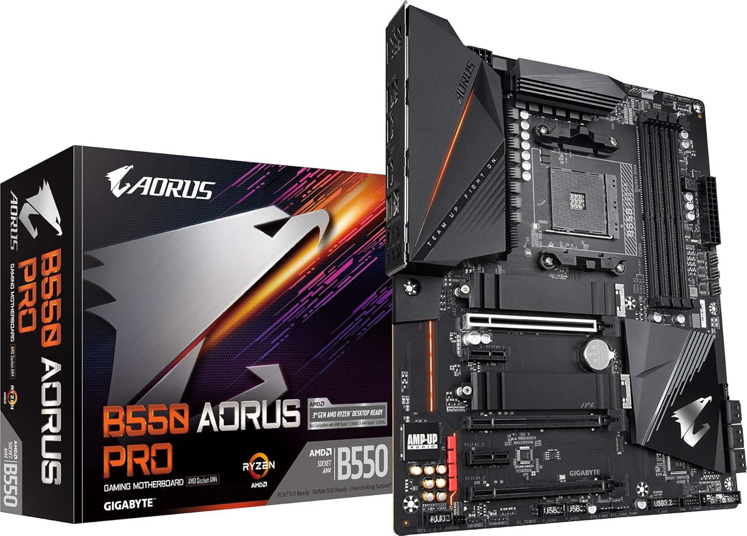 GIGABYTE B550 AORUS PRO Motherboard with True 12+2
