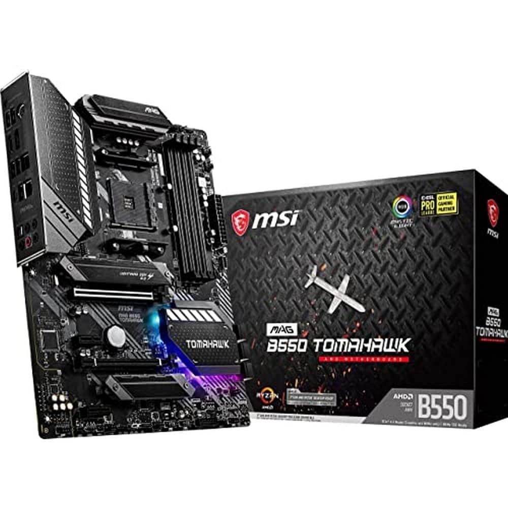 MSI MAG B550 Tomahawk AMD AM4 DDR4 m.2 USB 3.2 Gen