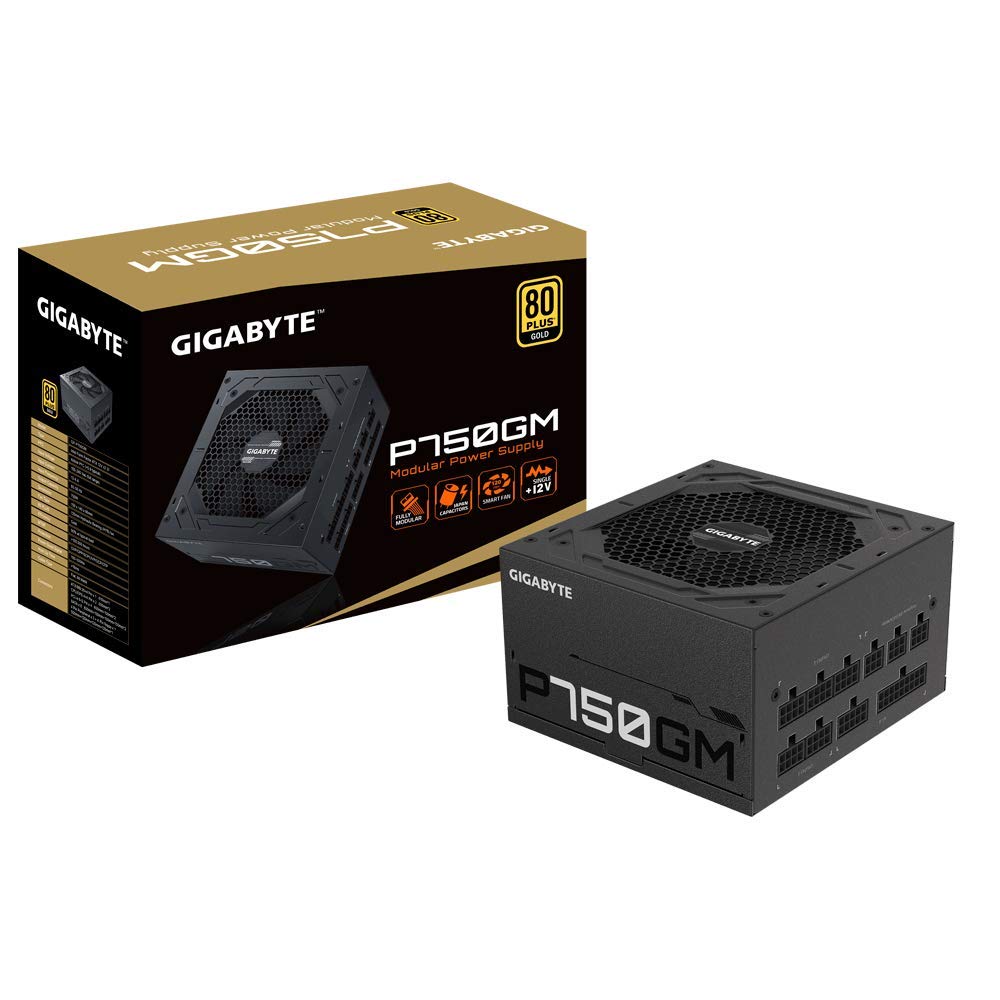 GIGABYTE GP-P750GM 750W ATX Power Supply | Fully M