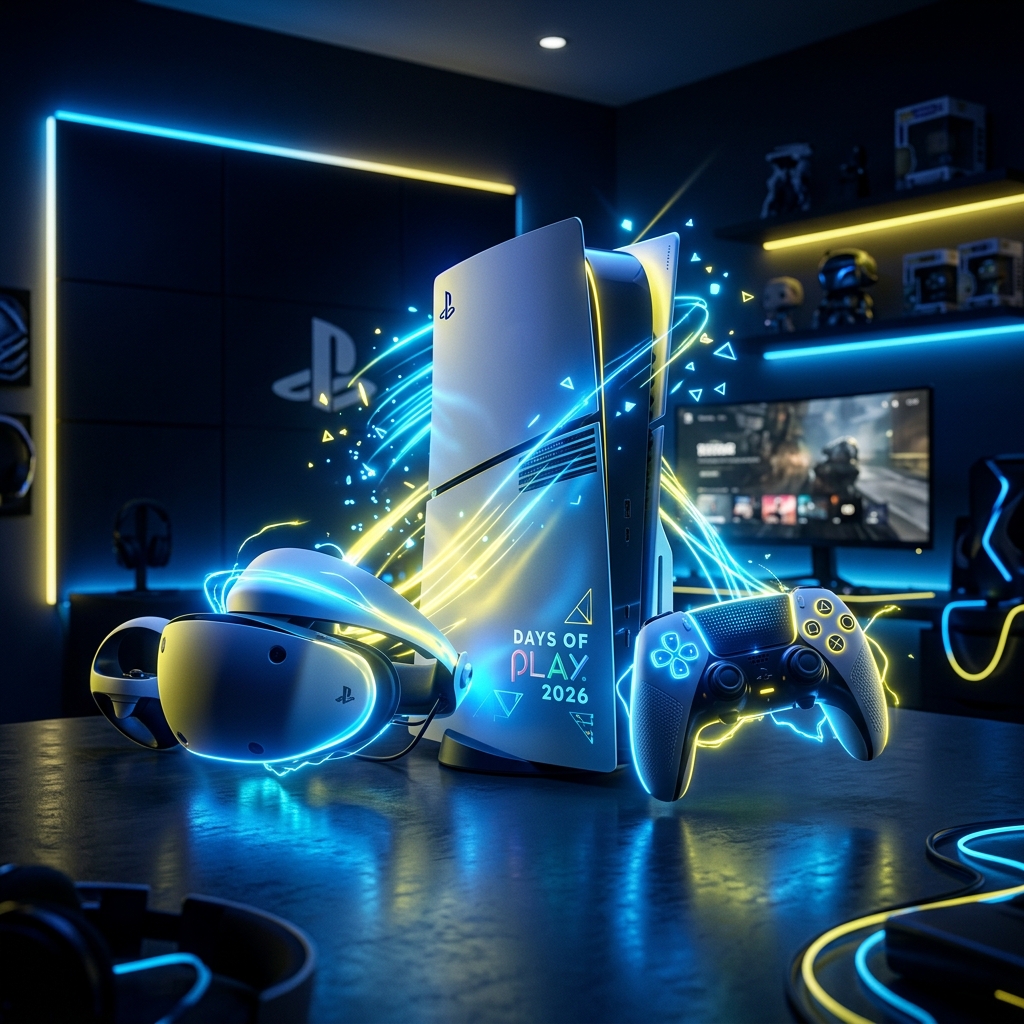 PlayStation Days of Play 2026: $100 Off PSVR2, 33% Off PS Plus, and 3 Free Games